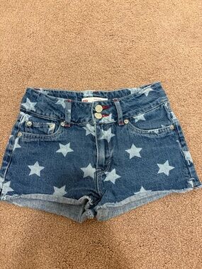 Levi's Star Pattern Shorts girls size 10